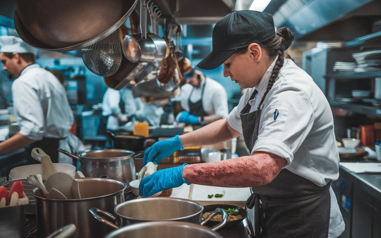 Можно ли с псориазом работать в общепите